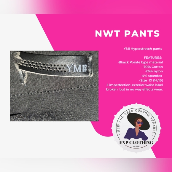💙 NWT YMI Hyperstretch pants - Picture 4 of 4